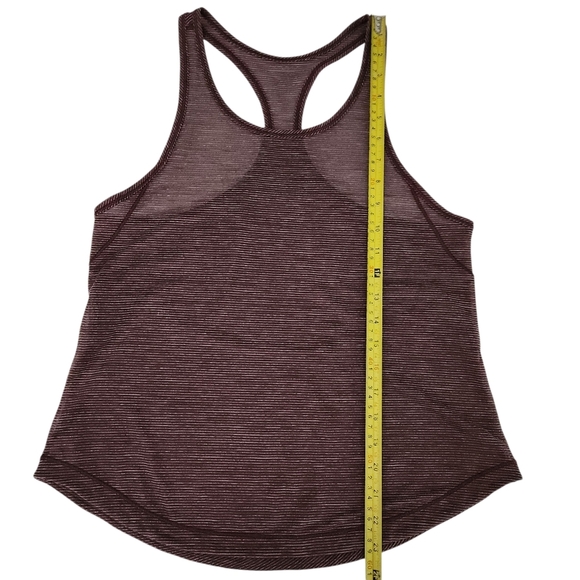 LULULEMON Long Distance Tank Heathered Dark Adobe - Picture 6 of 8